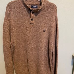 Chaps Button Sweater